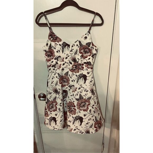 Ann Taylor Loft Floral Sundress Dress Size 4 Petite - Picture 1 of 9